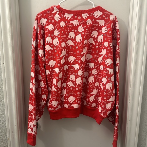 NWT Wildfox Coca-Cola Coke Fifi Aura Orange Red Sweatshirt size Medium - Picture 7 of 12